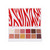 Heatwave Eyeshadow Palette - Labeled Tester
