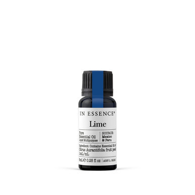 In Essence Lime Pure Essential Oil 8ml - Labeled Tester