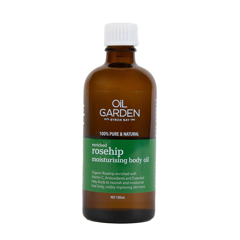 Oil Garden Enriched Rosehip Moisturising Body Oil 100mL