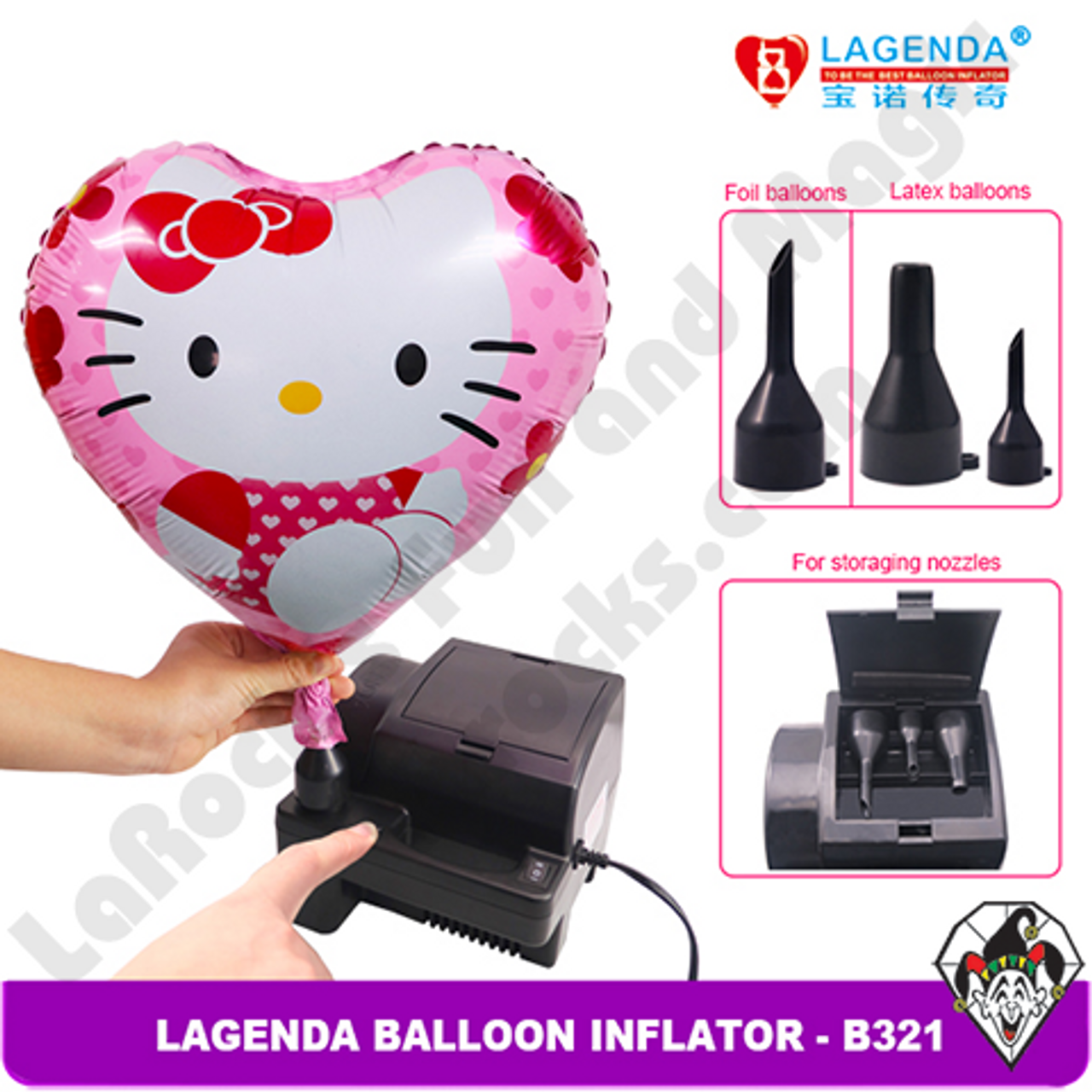 Lagenda Foil Latex Balloon Pump