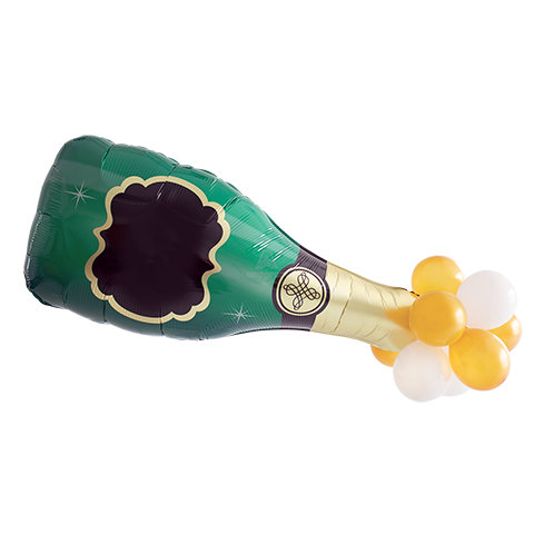 47 Inch Shape Cheers Bubbly Foil Balloon Anagram 1ct