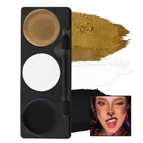 Tri-Color Cat/Animal Make-Up Palette Mehron