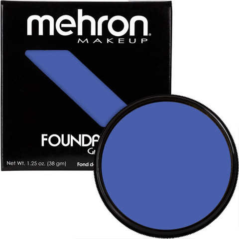 Foundation Greasepaint Blue Mehron