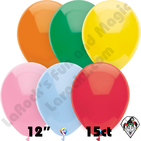 11/12 Inch Crystal Latex Balloons