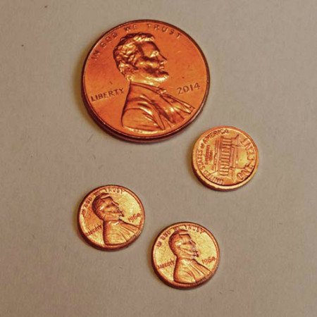 Mini Pennies  3 count per bag