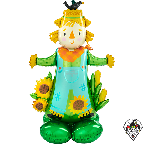 56 Inch AirLoonz Scarecrow Foil Balloon Anagram 1ct