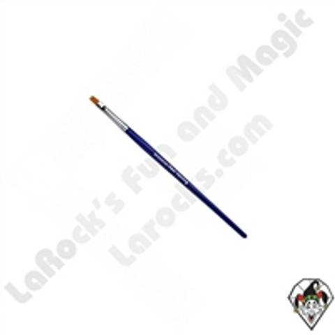 Snazaroo Blue Fine Flat Brush