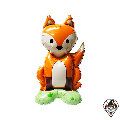 16 Inch Standup Fox Foil Balloon 1ct