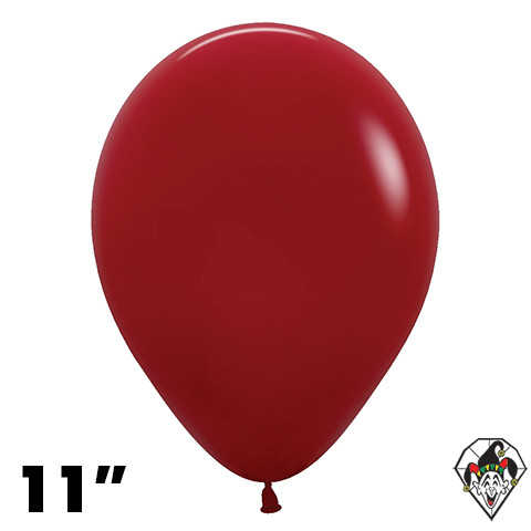 11 Inch Round Deluxe Imperial Red Sempertex 100ct