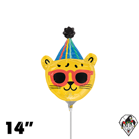 14 Inch Shape Party Animal Foil Balloon Anagram 1ct