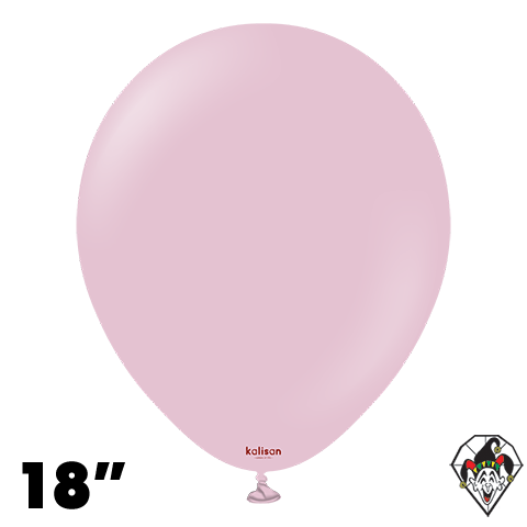 18 Inch Round Retro Dusty Rose Balloons Kalisan 25ct