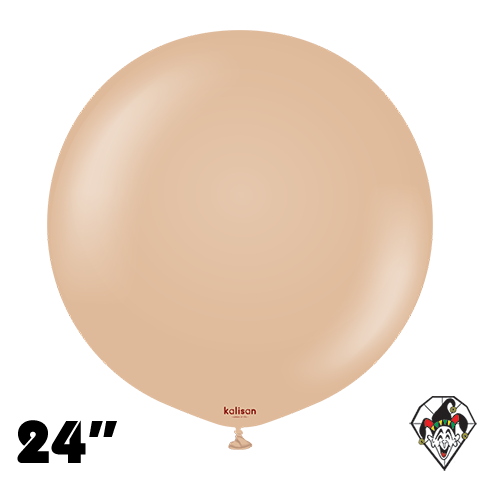 24 Inch Round Retro Desert Sand Balloons Kalisan 2ct