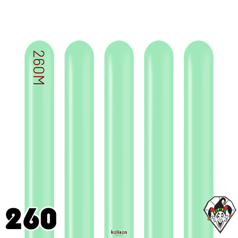 260K Standard Mint Green Balloons Kalisan 100ct