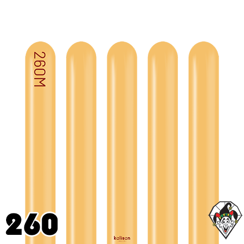 260K Standard Peach Balloons Kalisan 100ct