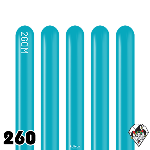 260K Standard Turquoise Balloons Kalisan 100ct