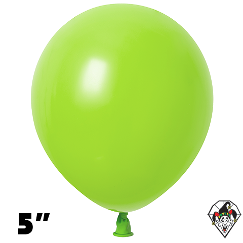 5 Inch Round Lime Green Britetex 100ct