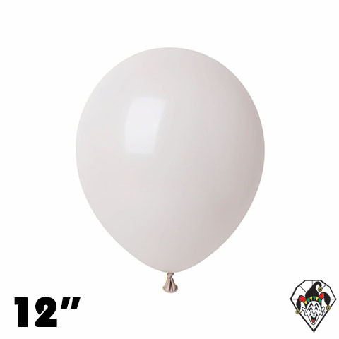 12 Inch Round Pastel Dusk White Britetex 100ct