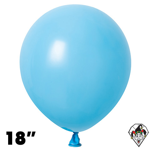 18 Inch Round Light Blue Britetex 25ct