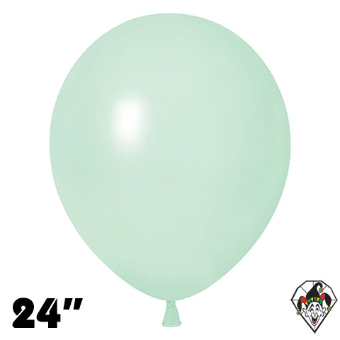 24 Inch Round Macaron Green Britetex 10ct