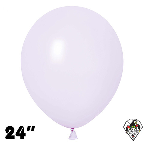 24 Inch Round Macaron Purple Britetex 10ct