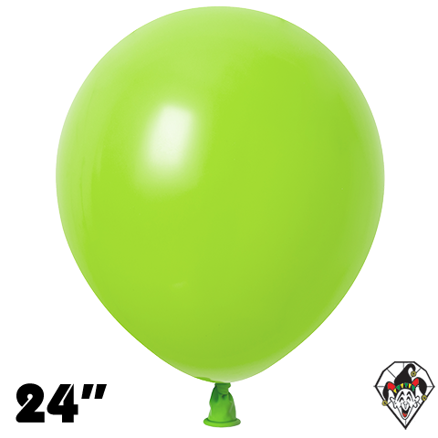 24 Inch Round Lime Green Britetex 10ct