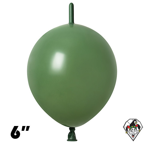 6 Inch Link Avocado Green Britetex 50ct