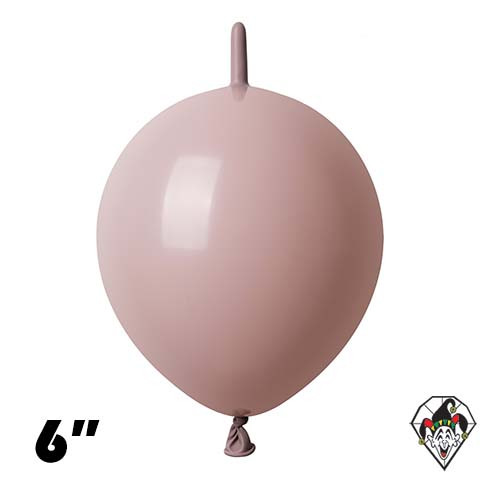 6 Inch Link Pastel Dusk Rose Britetex 50ct