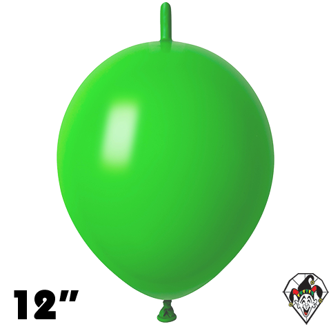 12 Inch Link Apple Green Britetex 50ct
