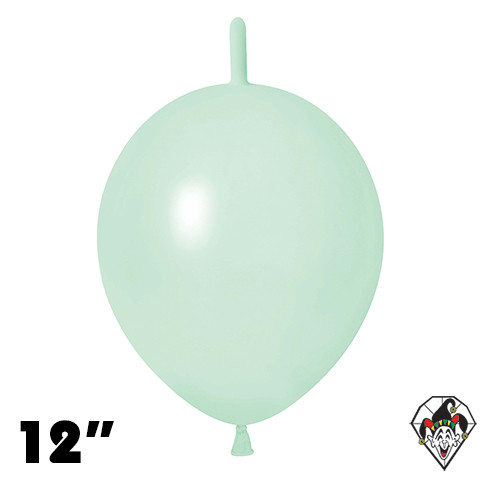 12 Inch Link Macaron Green Britetex 50ct