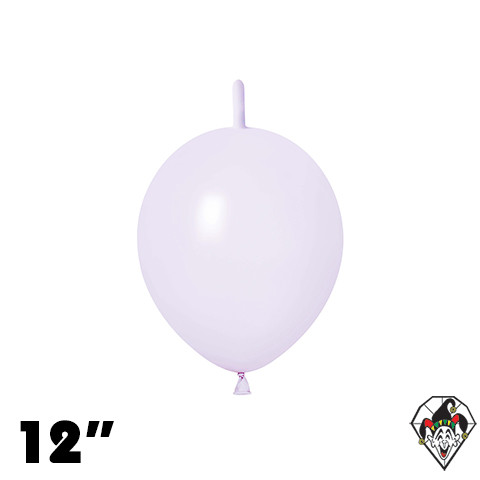 12 Inch Link Macaron Purple Britetex 50ct