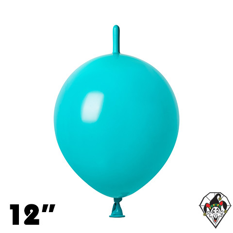 12 Inch Link Caribbean Blue Britetex 50ct