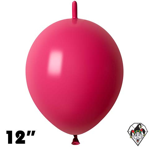 12 Inch Link Flamingo Red Britetex 50ct