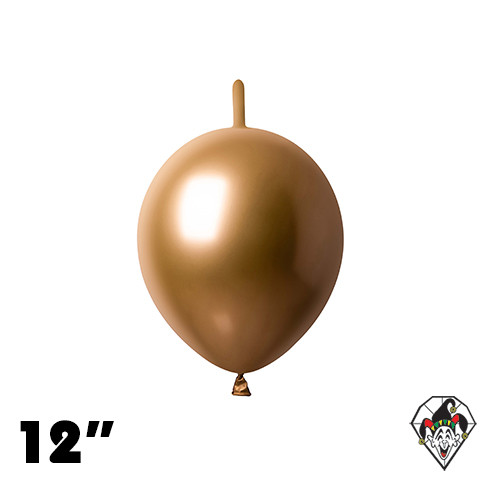 12 Inch Link Chrome Gold Britetex 50ct