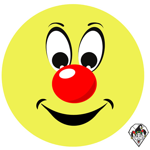 New Smiley Sticker 2 inch