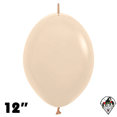 12 Inch Pastel Matte Nude Blush Link-O-Loon Sempertex 50ct