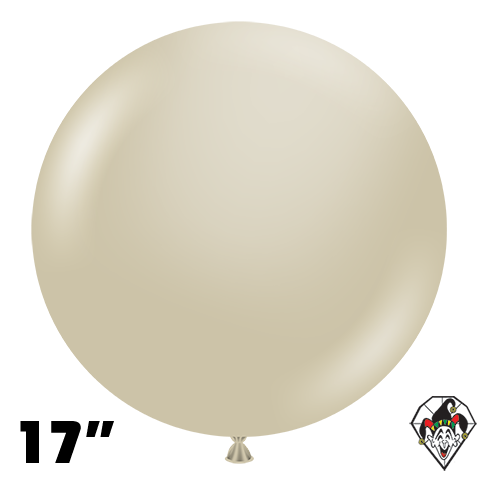 17 Inch Round Deluxe Muse Balloons Tuftex 50ct