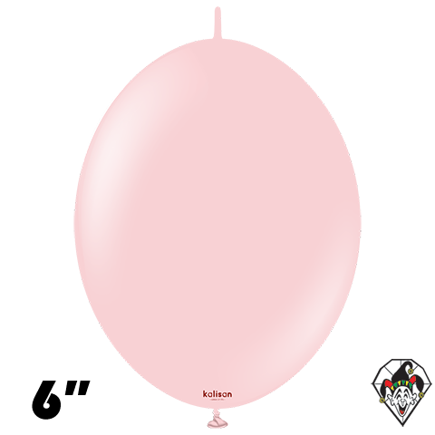 6 Inch K-Link Macaron Pink Balloon Kalisan 50ct