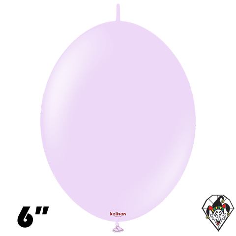 6 Inch K-Link Macaron Lilac Balloon Kalisan 50ct