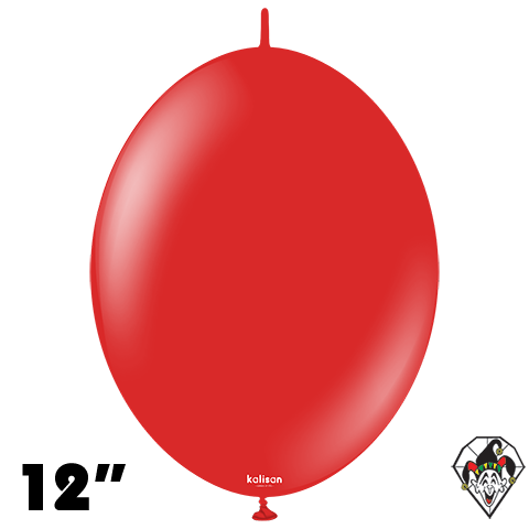 12 Inch K-Link Standard Red Balloon Kalisan 50ct