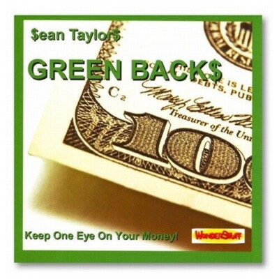 DVD Green Backs by Sean Taylor