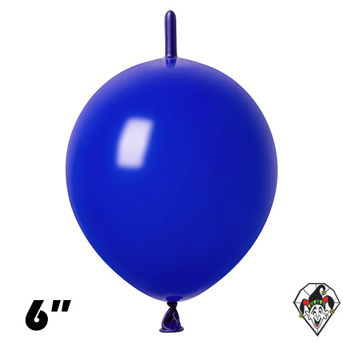 6 Inch Link Rich Dark Blue Britetex 50ct