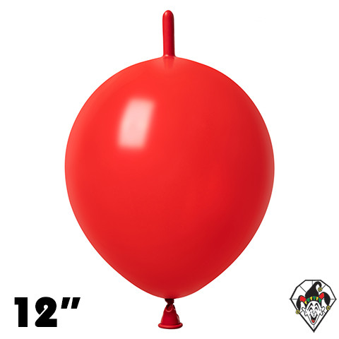 12 Inch Link Bright Red Britetex 50ct