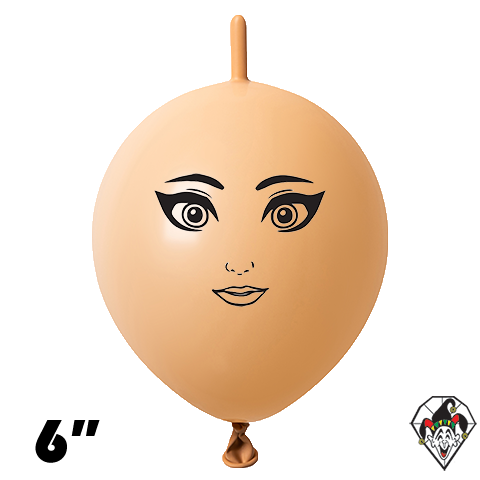 6 Inch Link Megan Blush Britetex 50ct