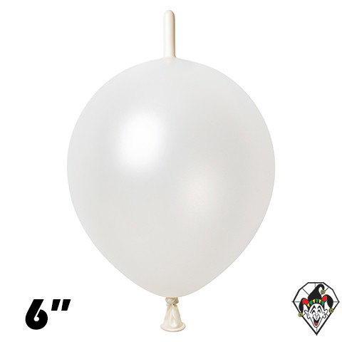 6 Inch Link Pearl White Britetex 50ct