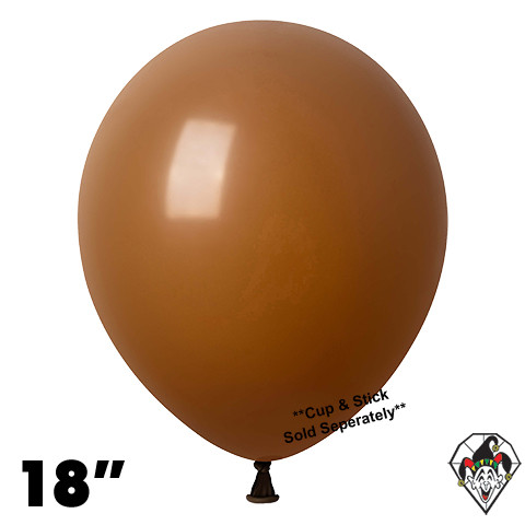 18 Inch Round Light Coffee Britetex 25ct