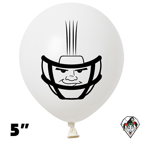 5 Inch Round Helmet White by Dylan Rowe Britetex 100ct