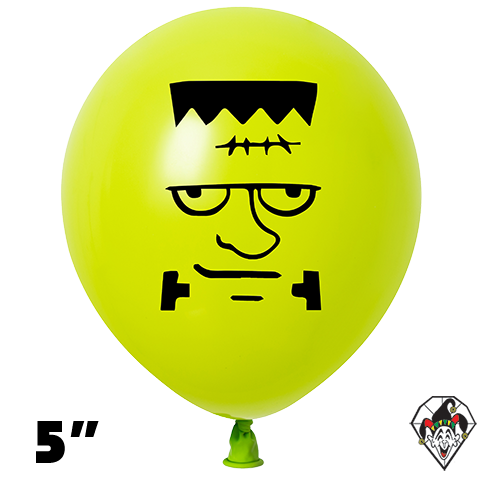 5 Inch Round Frankenstein Britetex 100ct