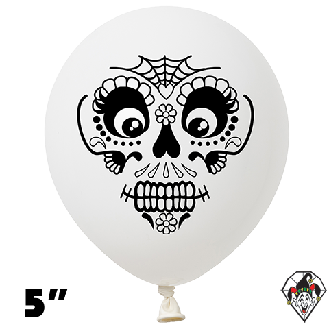 5 Inch Round Sugar Skull by Holly George Britetex 100ct