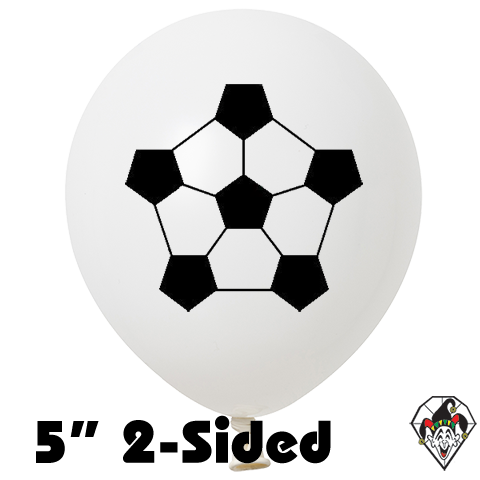 5 Inch Round Soccer Ball Britetex 100ct
