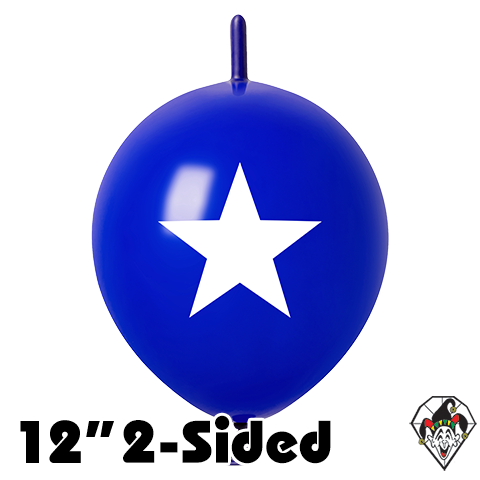 12 Inch Link Star Royal Dark Blue Britetex 50ct